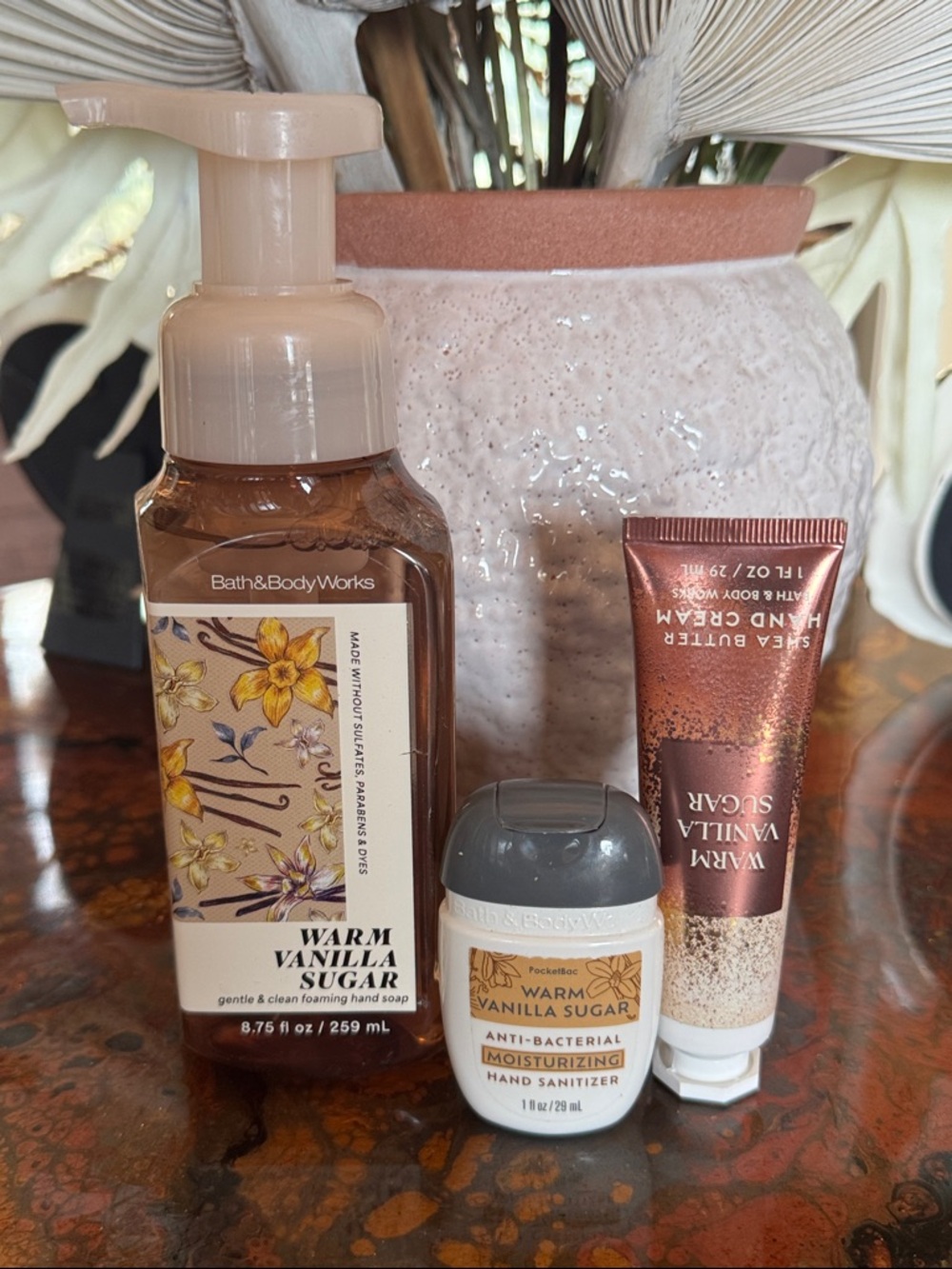 Bath & Body Works Warm Vanilla Sugar Hand Care Trio